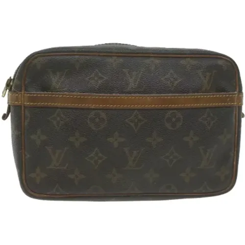 Pre-owned Canvas clutches , female, Sizes: ONE SIZE - Louis Vuitton Vintage - Modalova