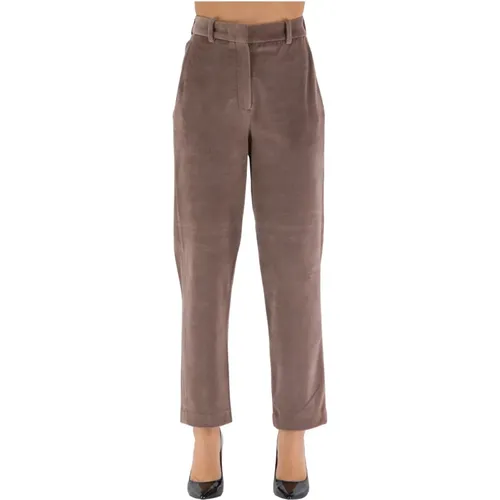 Slim-fit Trousers , female, Sizes: XS - Circolo 1901 - Modalova