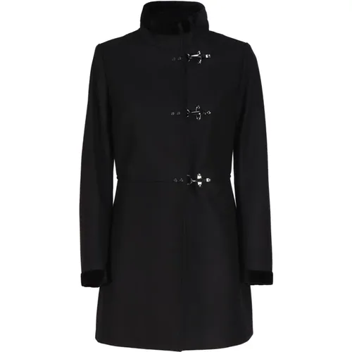 Elegant Wool Coat , female, Sizes: XL - Fay - Modalova