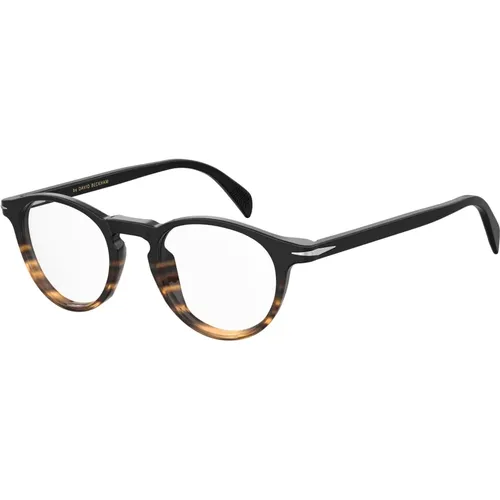 DB 1026 Sunglasses in Dark Brown Shaded , unisex, Sizes: 46 MM - Eyewear by David Beckham - Modalova