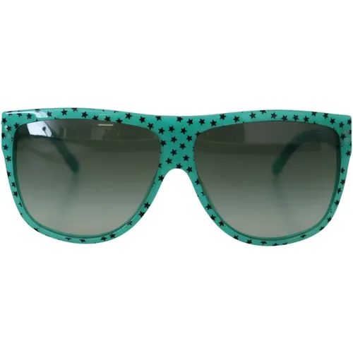 Grüne Sterne Acetat Quadratische Sonnenbrille - Dolce & Gabbana - Modalova