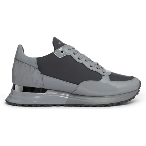 Graue Lackleder Sneakers - Mallet London - Modalova