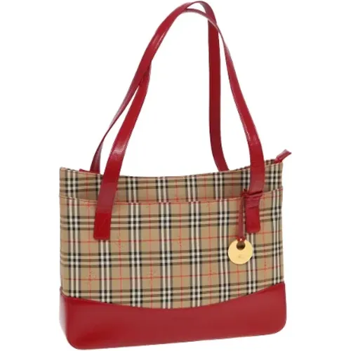 Pre-owned Canvas totes , female, Sizes: ONE SIZE - Burberry Vintage - Modalova