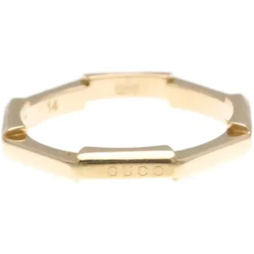 Pre-owned Rose Gold rings , female, Sizes: ONE SIZE - Gucci Vintage - Modalova