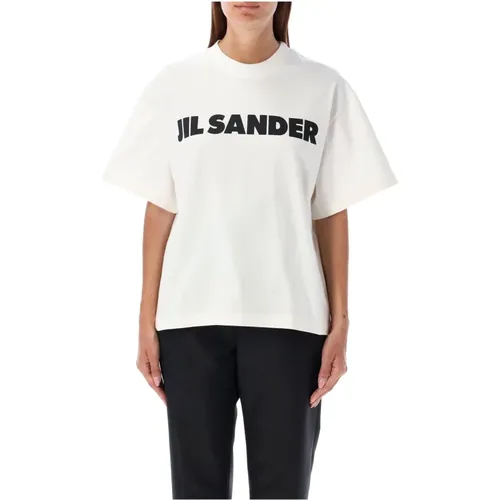 Logo T-shirt Aw24 , female, Sizes: M, S, XS - Jil Sander - Modalova