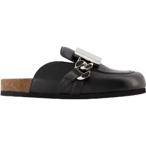 Leather Flats , female, Sizes: 3 UK, 2 UK - JW Anderson - Modalova