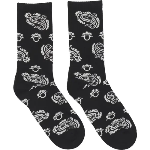 Paisley Jacquard Socken Schwarz - Carhartt WIP - Modalova