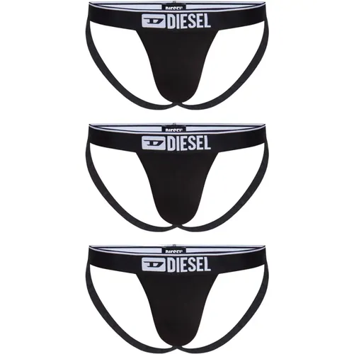 Jockstrap Dreierpack , Herren, Größe: M - Diesel - Modalova