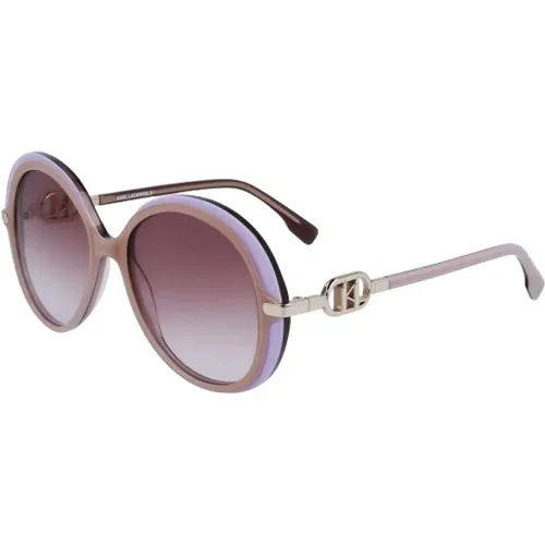 Rosa Acetat Sonnenbrille für Frauen - Karl Lagerfeld - Modalova