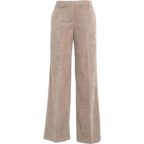 Corduroy Trousers Aw24 , female, Sizes: L, M - Gender - Modalova