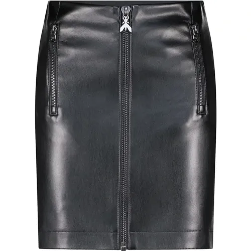 Vegan Leather Mini Skirt , female, Sizes: L - PATRIZIA PEPE - Modalova
