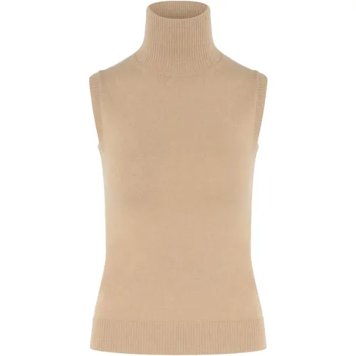 Kamel Tank Top 22366051600-001 , Damen, Größe: S - SPORTMAX - Modalova