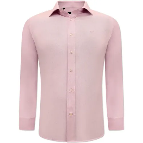Solid Oxford shirt for men - Slim Fit - 3029 , male, Sizes: M, 3XL, XL, 2XL, S, L - Gentile Bellini - Modalova