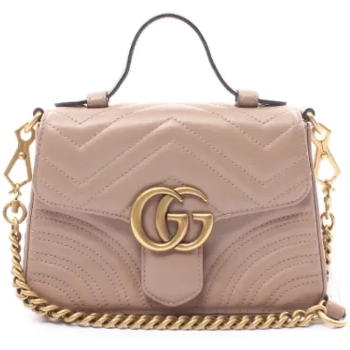 Pre-owned Leather gucci-bags , female, Sizes: ONE SIZE - Gucci Vintage - Modalova