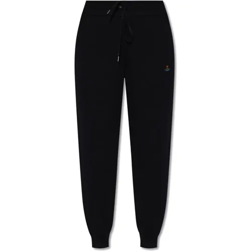 Sweatpants with logo , female, Sizes: 2XL, XL - Vivienne Westwood - Modalova