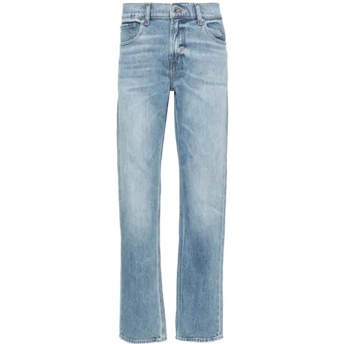 Gerades Jeans , Herren, Größe: W30 - 7 For All Mankind - Modalova