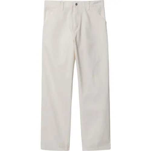 Cotton Relaxed Fit Pants , male, Sizes: W36, W34, W30, W33, W32, W29 - Carhartt WIP - Modalova