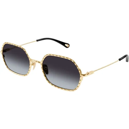 Sunglasses Ch0231S Black , female, Sizes: 56 MM - Chloé - Modalova