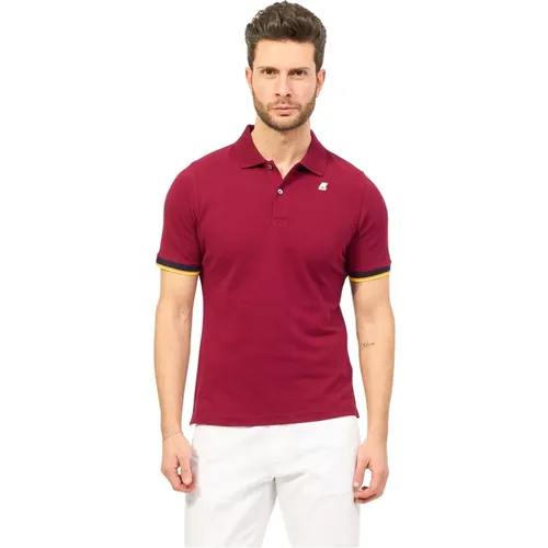 Vincent Polo Shirt , male, Sizes: XL, 2XL, M, 3XL - K-way - Modalova