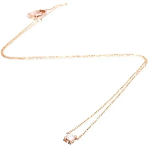 Pre-owned Rose Gold necklaces , female, Sizes: ONE SIZE - Cartier Vintage - Modalova