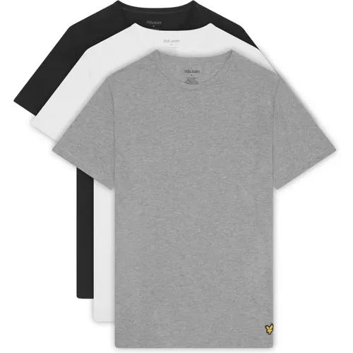 Basic 3er Pack T-shirt,Basic 3 Pack T-shirt - Lyle & Scott - Modalova