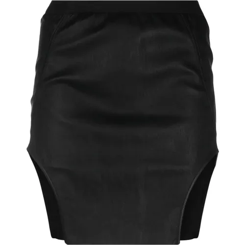 Diana mini skirt , female, Sizes: S, XS, M - Rick Owens - Modalova