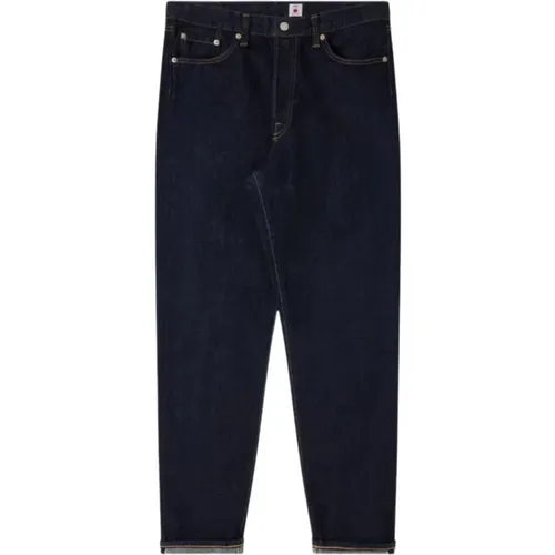 Japanese Made Regular Tapered Jeans , male, Sizes: W30 - Edwin - Modalova