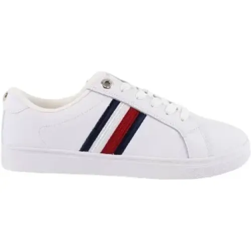 Pre-owned Leather sneakers , female, Sizes: 3 UK - Tommy Hilfiger Pre-owned - Modalova