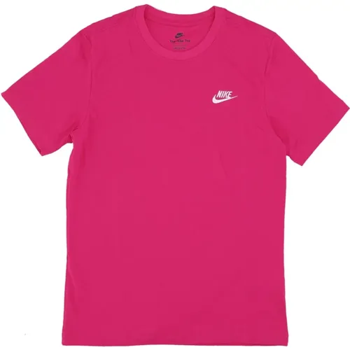 Fireberry Club Tee Short Sleeve T-shirt , male, Sizes: L - Nike - Modalova