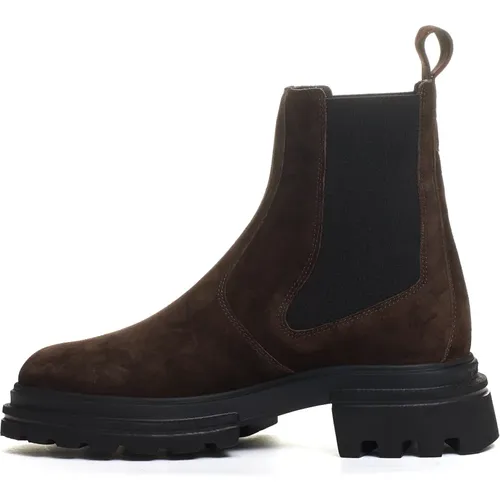 Ankle Chelsea Boots for Women , female, Sizes: 3 UK, 3 1/2 UK, 7 UK, 5 UK, 4 1/2 UK, 2 1/2 UK, 6 UK, 2 UK, 4 UK - Hogan - Modalova