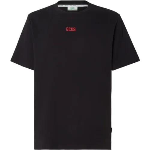 Cotton Logo T-shirt , male, Sizes: XS - Gcds - Modalova