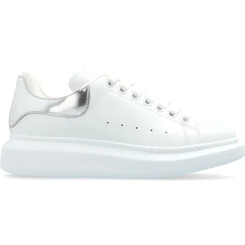 Sneakers with Metallic Heel , female, Sizes: 5 UK, 4 UK, 6 UK - alexander mcqueen - Modalova