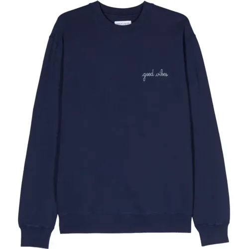 Embroidered Sweater , male, Sizes: XL, M, L - Maison Labiche - Modalova