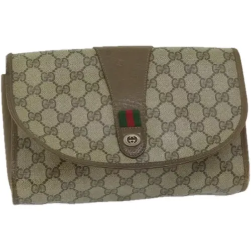 Pre-owned Leder clutches - Gucci Vintage - Modalova