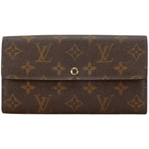 Pre-owned Canvas wallets , female, Sizes: ONE SIZE - Louis Vuitton Vintage - Modalova