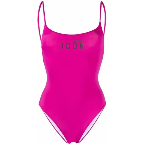 Stylish One-Piece Swimsuit , female, Sizes: M, 2XS - Dsquared2 - Modalova