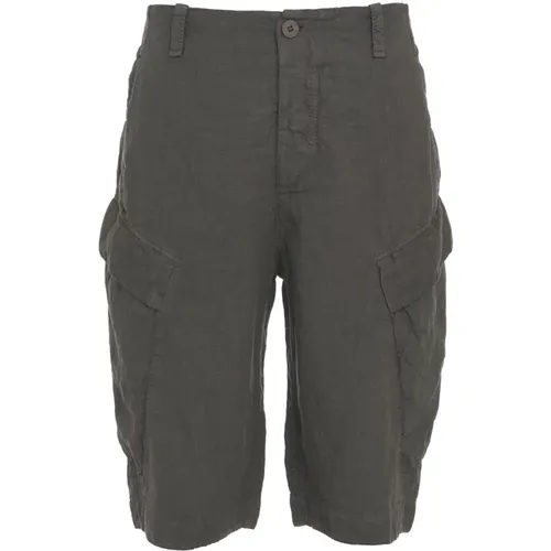 Grey Shorts for Men , male, Sizes: S, M - Transit - Modalova
