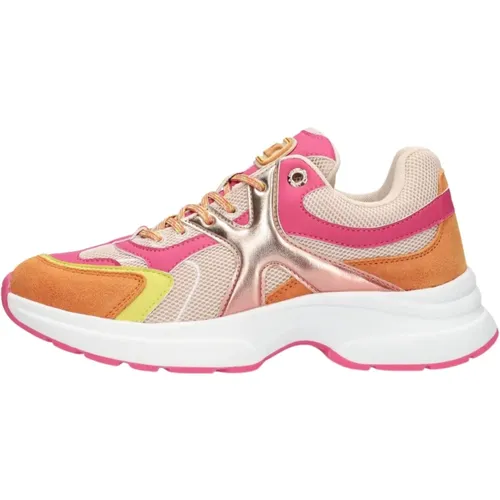 Niedrige Sneakers Loyce rosa beige , Damen, Größe: 38 EU - Mexx - Modalova