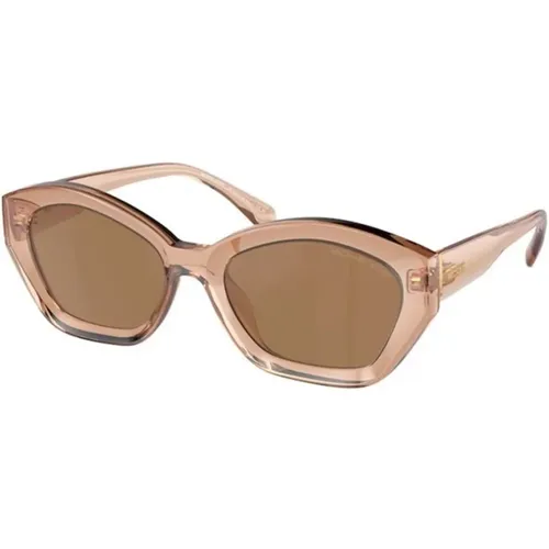 Frame Black Lenses Sunglasses , unisex, Sizes: 54 MM - Michael Kors - Modalova