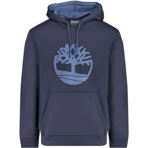 Blauer Baumwollpullover Timberland - Timberland - Modalova