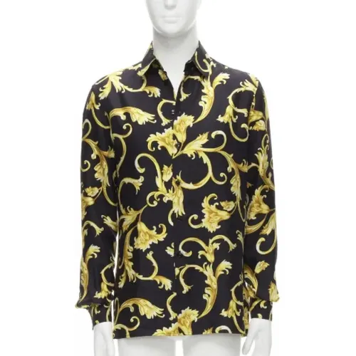 Pre-owned Silk tops , female, Sizes: S - Versace Pre-owned - Modalova