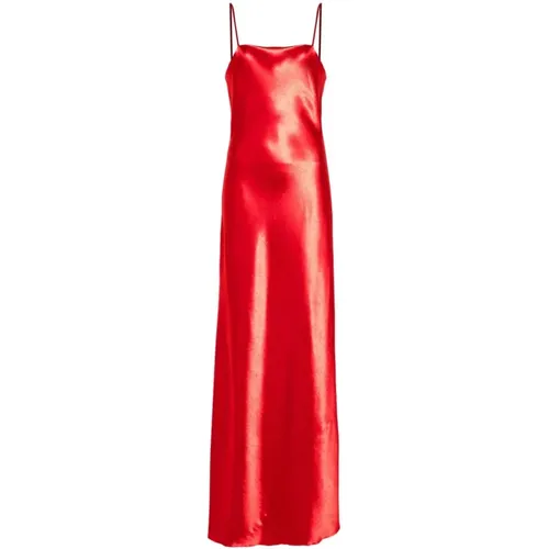 Hibiscus Shining Satin Slip Kleid - Forte Forte - Modalova