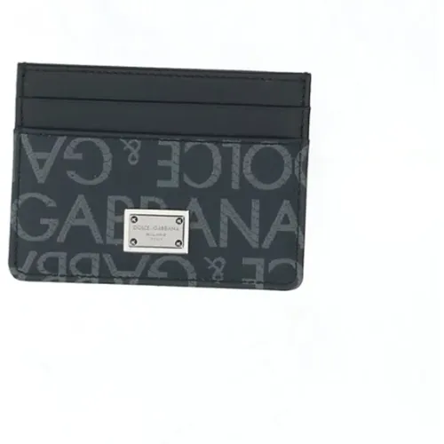 Wallets Cardholders , Herren, Größe: ONE Size - Dolce & Gabbana - Modalova