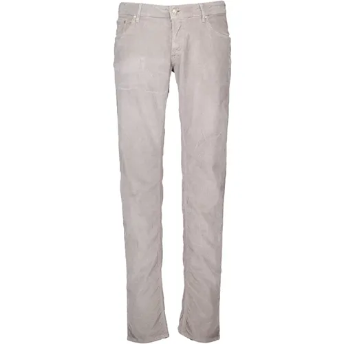Graue Jeans , Herren, Größe: W34 - Hand Picked - Modalova