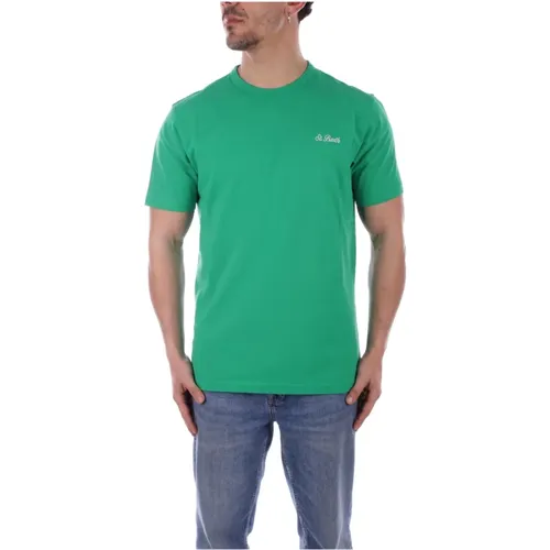 T-Shirts , Herren, Größe: S - Saint Barth - Modalova