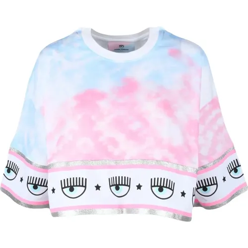 Stylisches Baumwoll-T-Shirt - Chiara Ferragni Collection - Modalova