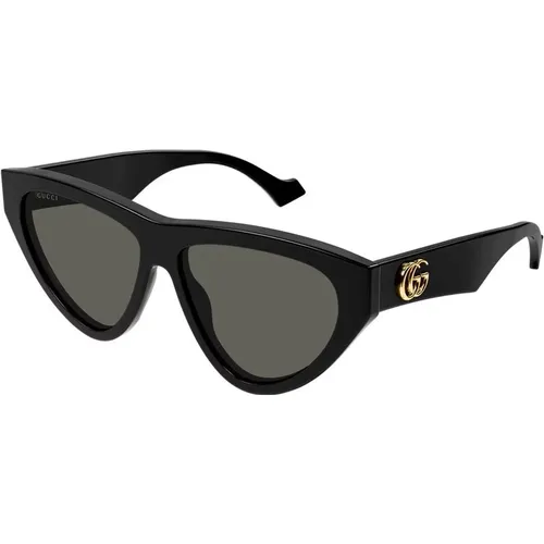 Damen Sonnenbrille GG1333S,Damen-Sonnenbrille GG1333S,Schwarze/Graue Sonnenbrille,Schwarze/Blaue Sonnenbrille - Gucci - Modalova