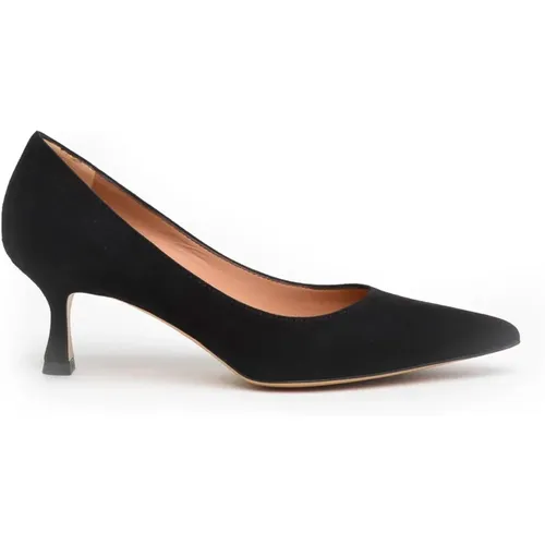 Suede Decolté Party Shoes , female, Sizes: 3 UK - Roberto Festa - Modalova