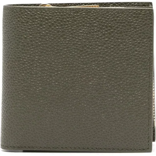 Compact Coin Wallet , male, Sizes: ONE SIZE - Thom Browne - Modalova