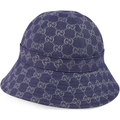 Logo Print Bucket Hat , female, Sizes: S, M - Gucci - Modalova